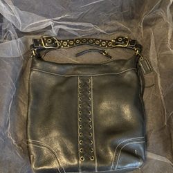COACH leather Hobo Shoulder Bag