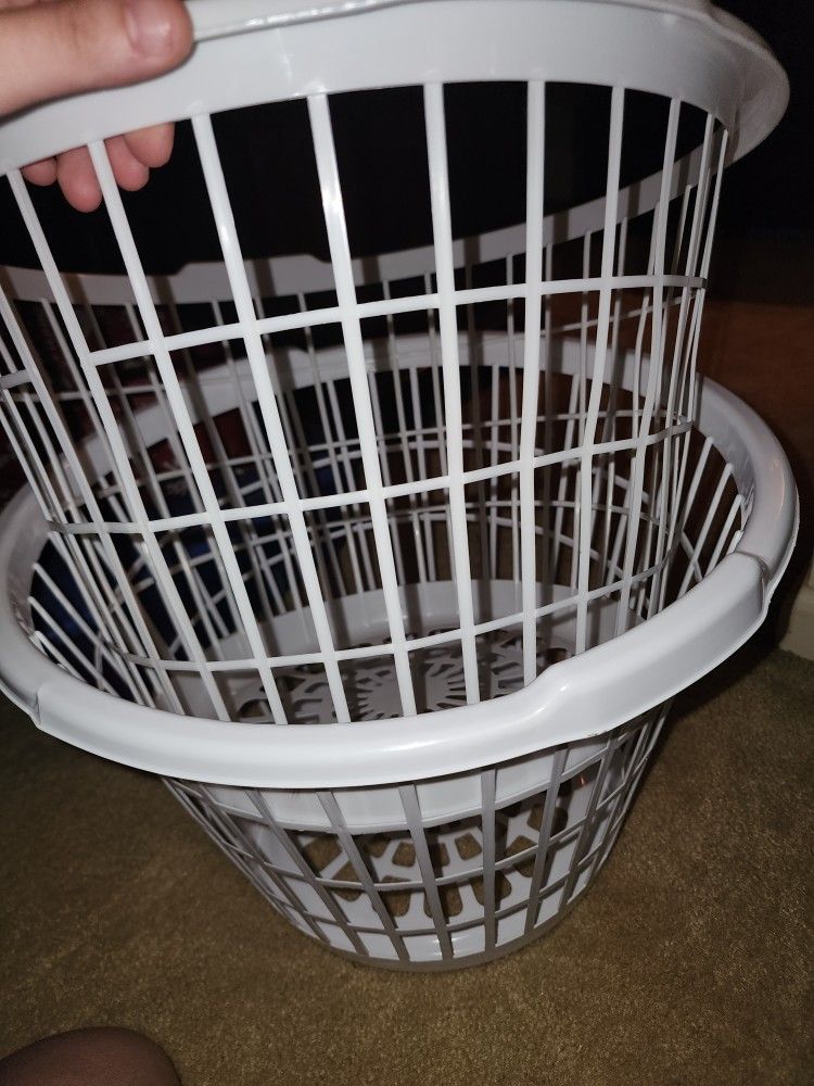 2 Small Laundry Baskets