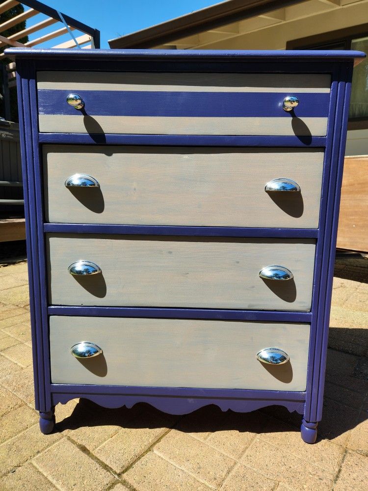 Deep Blue Dresser