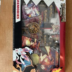 Pokemon 25th Celebrations V Memories Collection Box Charizard Sylveon Gamestop