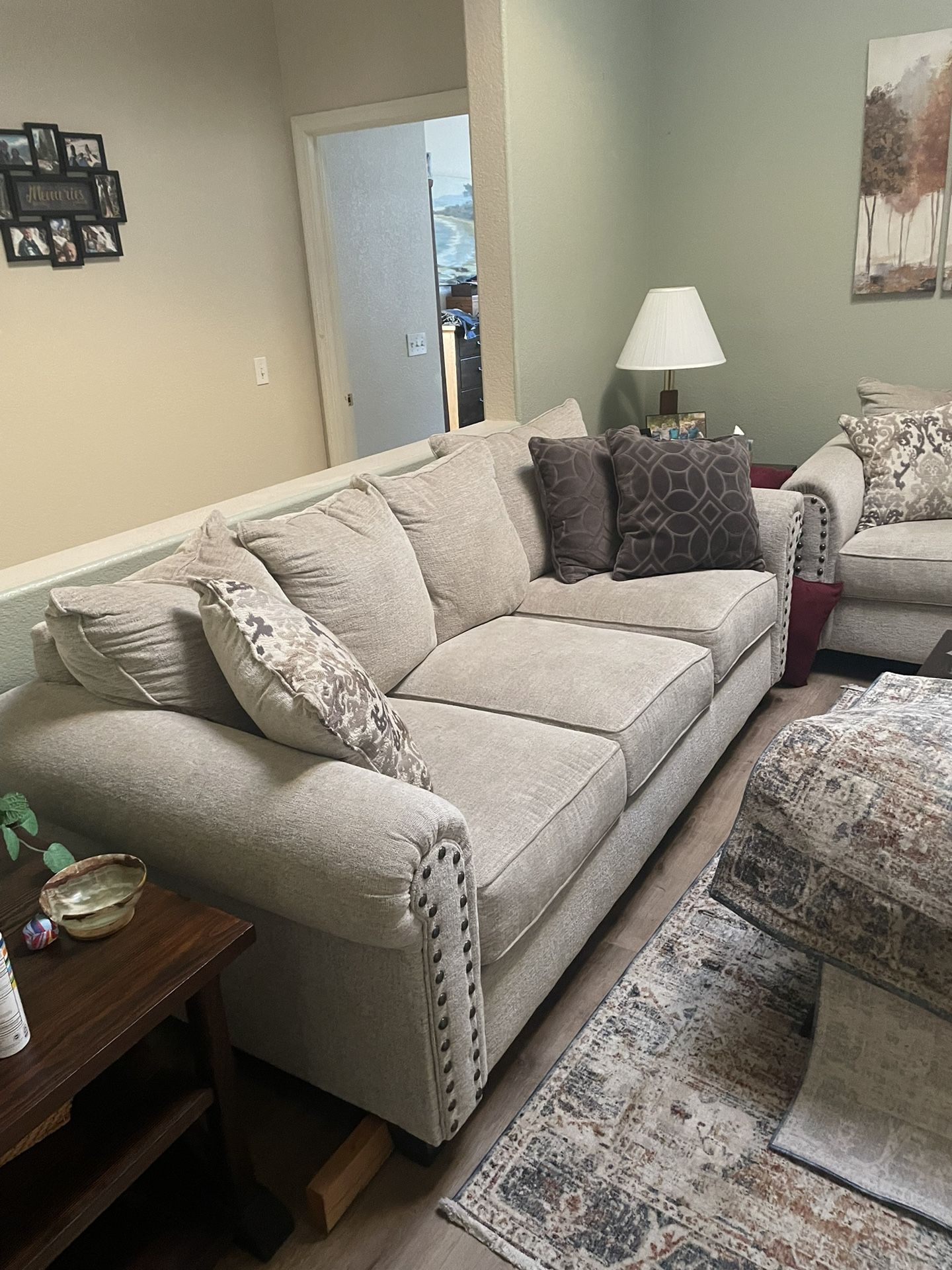 Sofa and Love Seat