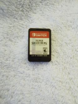 Nintendo Switch Game SUPER  SMASH BROS ULTIMITE