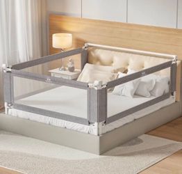 3 Piece Bed Rails for Toddlers California King Size New, Open Box