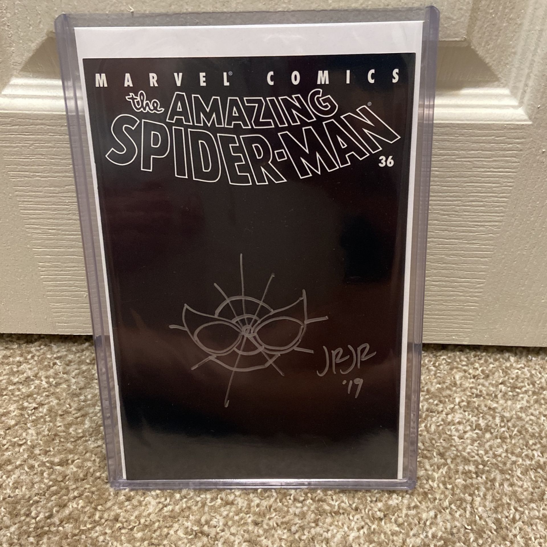 Amazing Spider-Man 36 (911 Tribute Comic) Signed John Romita Jr