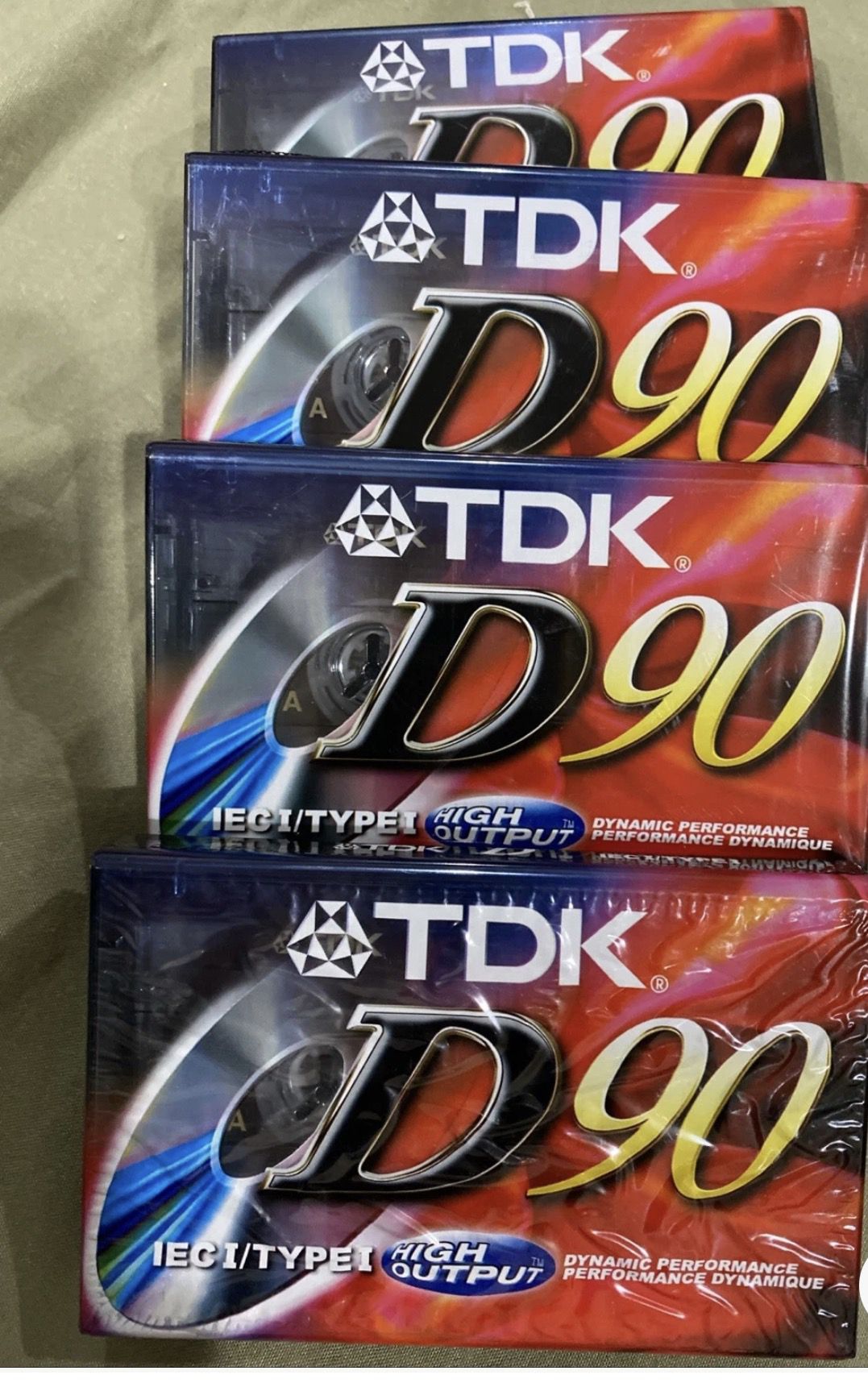 TDK 4-Pack D90 Superior Normal