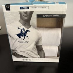Men’s Size M V-Neck Tees