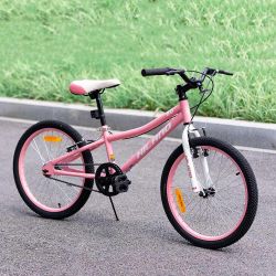 20 Inch Kids' Bicycles Mountain Bike for Boys, Girls 5+ Years Old, Single Speed Kids Bicycles with Dual Handbrakes, Child Bike
