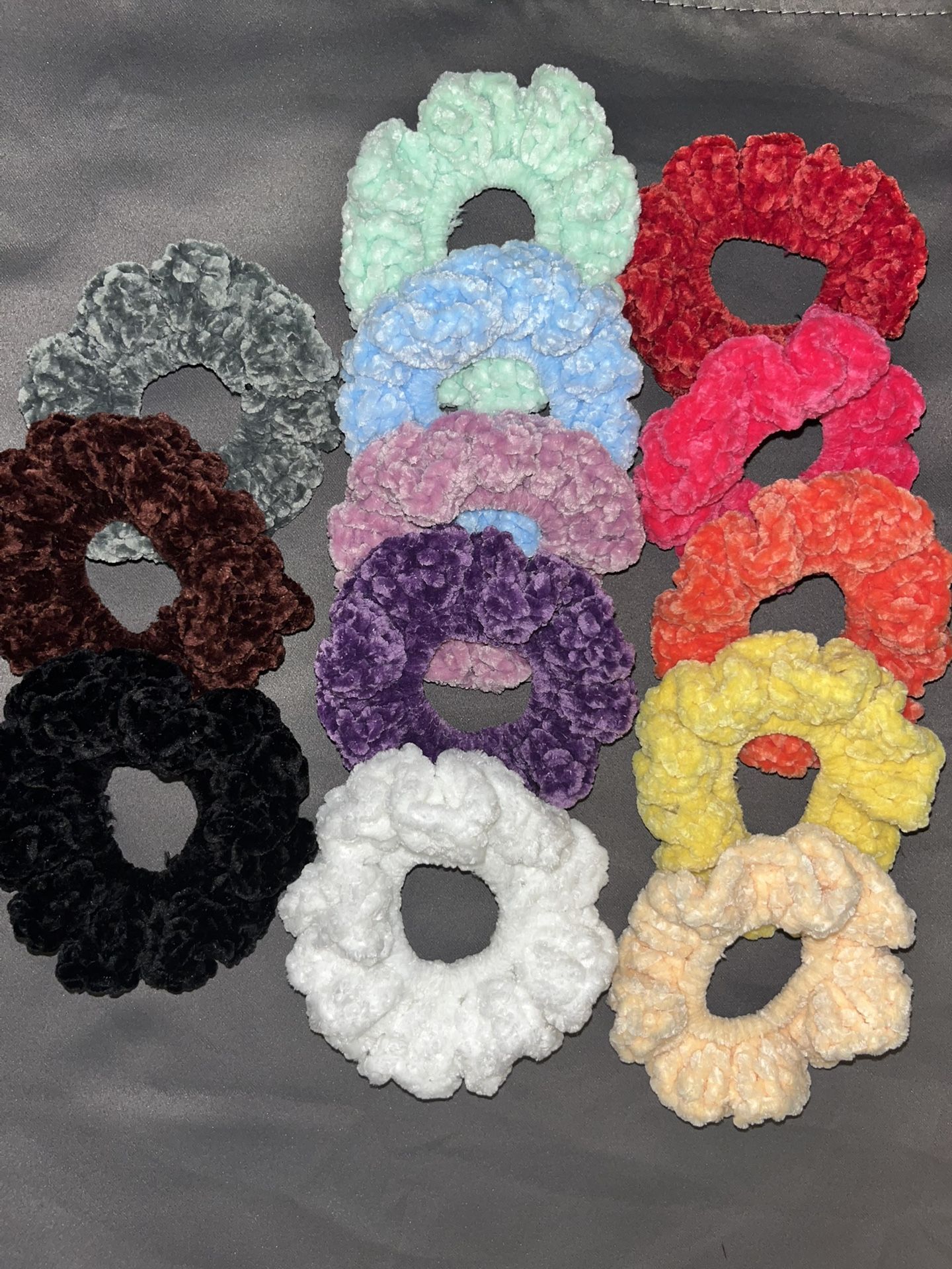 Handmade Crochet Scrunchie 