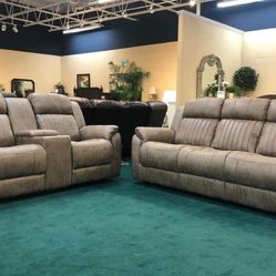 Reclining Living Room Set Reclining Sofa and Loveseat 