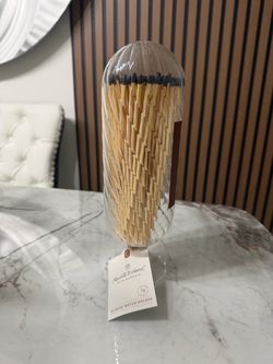 Frasco de cristal para fósforos