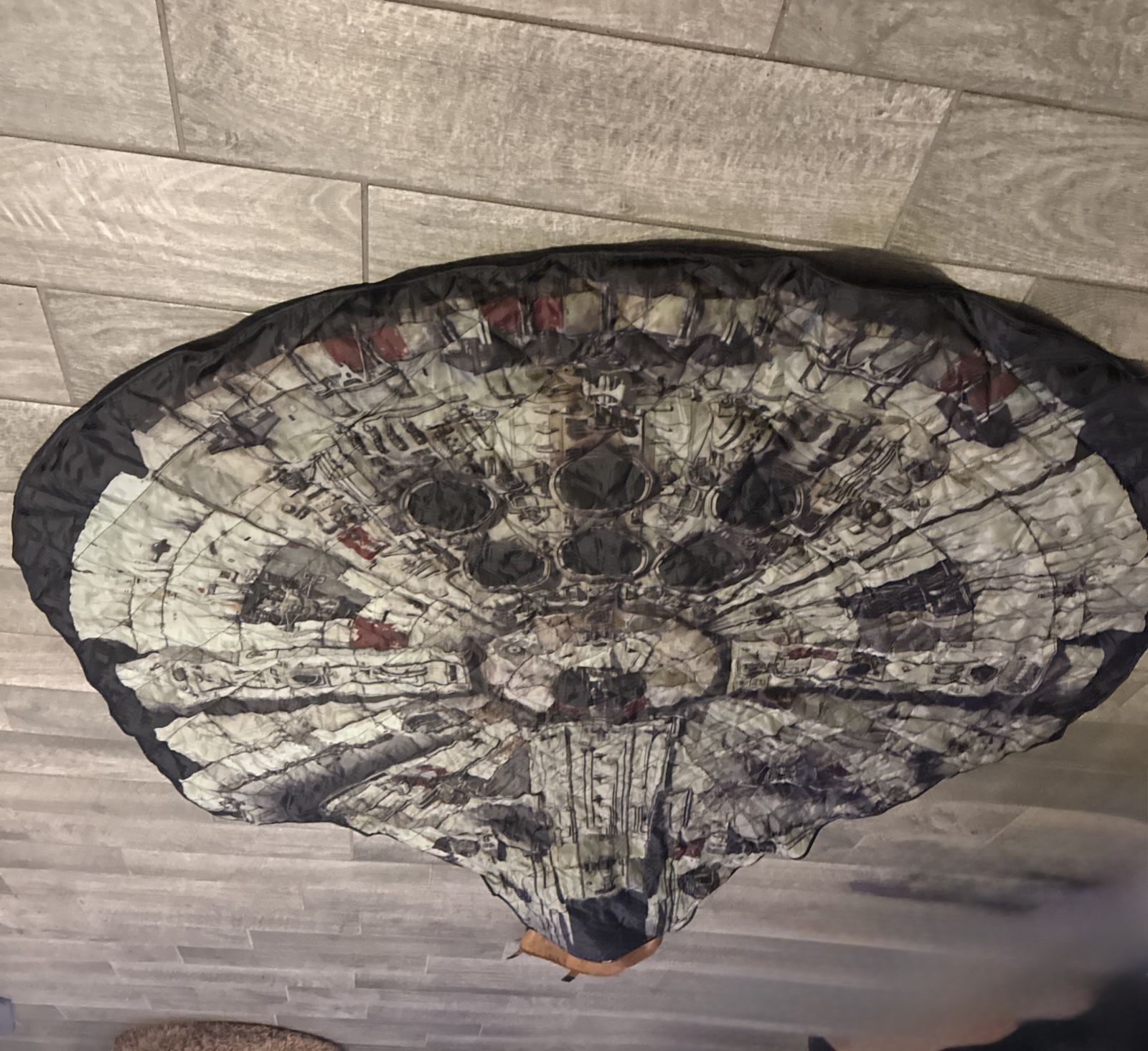 Star Wars Millennium Falcon Blanket In A Bag