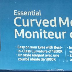 27 In Curved Monitor 