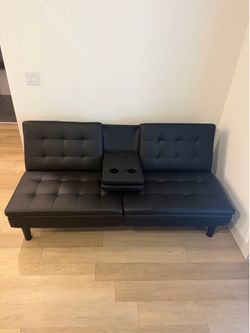 Convertible Futon/ couch daybed with USB Port charging station