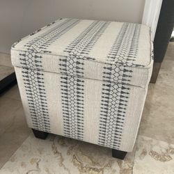 Small Storage Ottoman 