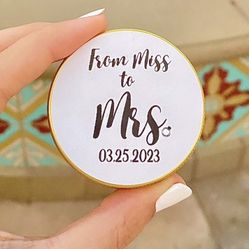 2inch Personalized Candle Favors - 50pack - Perfect For Celebrations 