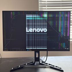 Lenovo Legion Y27qf-30 Gaming Monitor, 27” QHD Display, 250Hz, 0.5ms Response, AMD FreeSync Premium, 400 Nits, Lift/Tilt/Pivot/Swivel Stand, HDMI 2.1