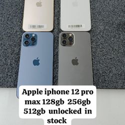 Apple iPhone 12 Pro Max 5g Unlocked 