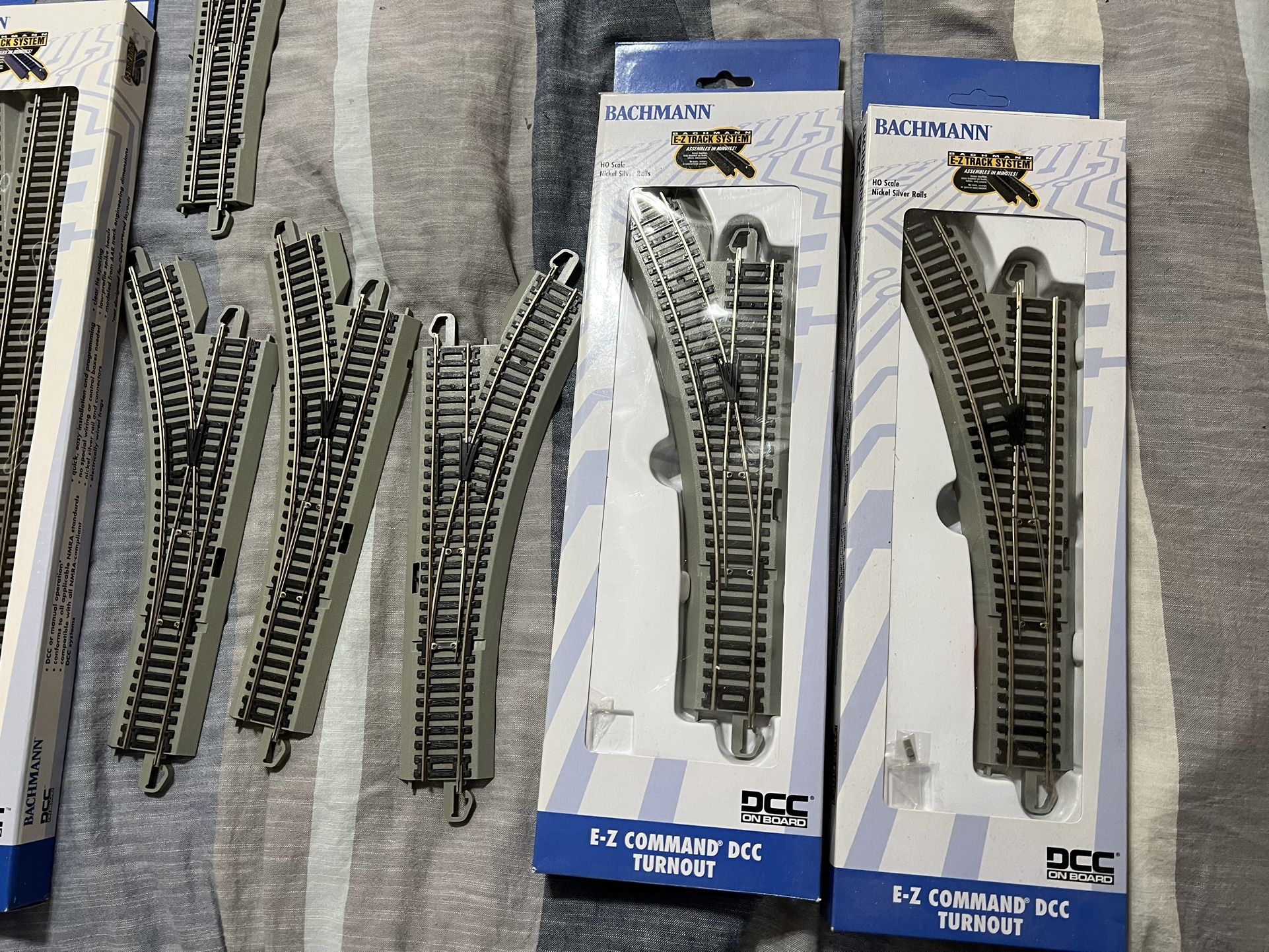 Ho Scale Bachmann Dcc Turnouts