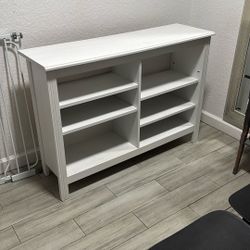 White Bookshelf 