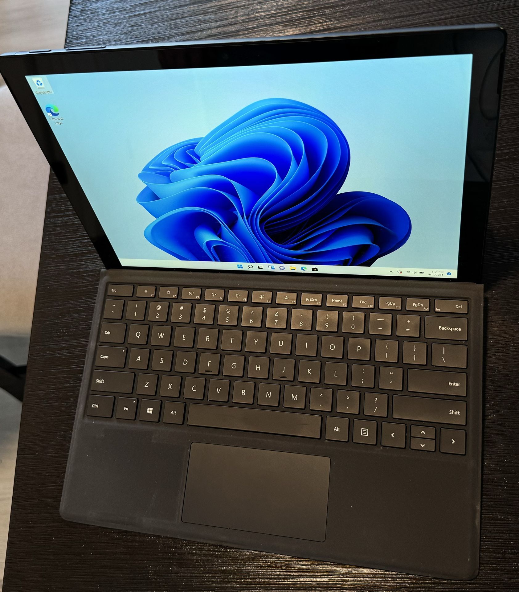 Surface Pro 6 I5,  Dual Core. With 8 GB Ram With Keyboard 