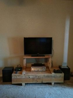 Rustic tv stand