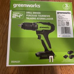 Greenworks Drill Driver (cordless) -New! 
