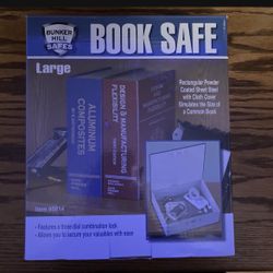 Combination Lock Diversion Book Safe