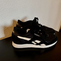 Black Woman’s Reebok Sneakers 