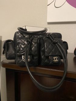 Authentic CHANEL Cambon Reporter Handbag