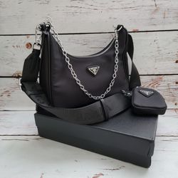 Women's Nylon Crossbody Bag 