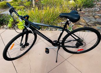 Infinity Boss. three Disk 7 Speed 700c Mens Hybrid Bike