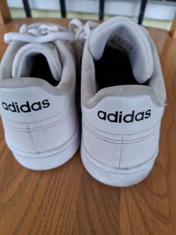 Adidas White Low-Top Sneakers