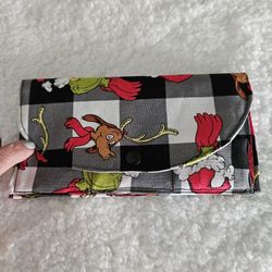 The Grinch Christmas Wallet Great For Gifts 
