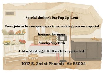Bloom bar Pop up stand