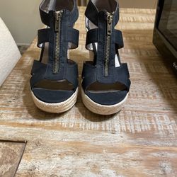 Wedge Heels Black 8.5