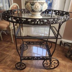 Rolling Bar Cart