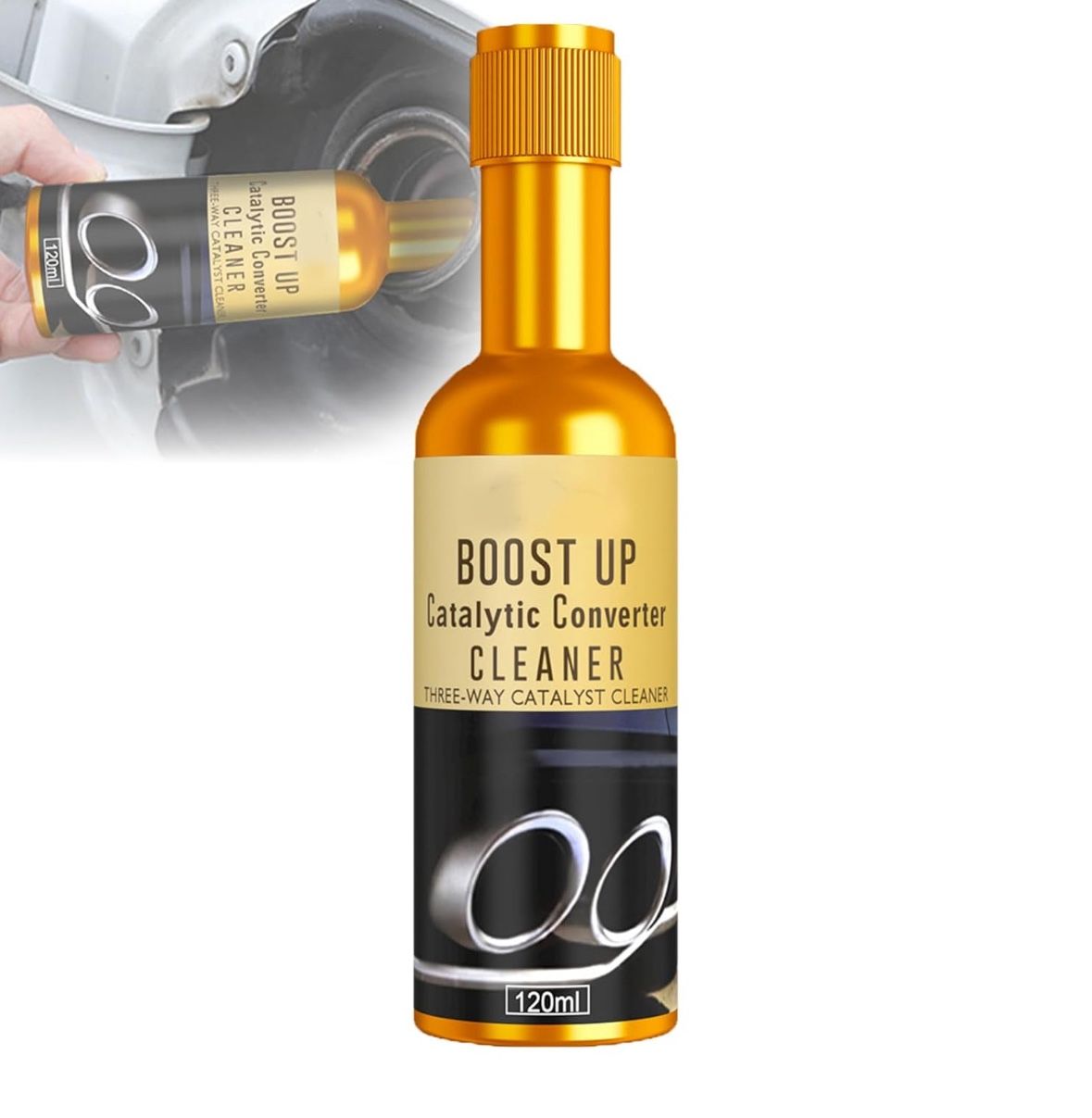 Catalytic Converter Cleaner 120ml Three Way Exhaust System Pipe Carbon Removal