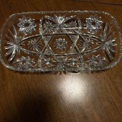 Crystal fruit tray