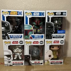 Star Wars Funko Pops 