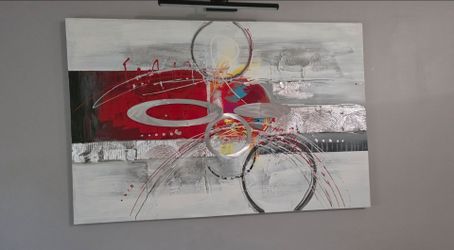 Large Abstract Canvas Wall Art Painting