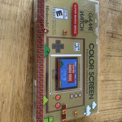 Nintendo Game and Watch Super Mario Bros Color Screen *NEW/Sealed*