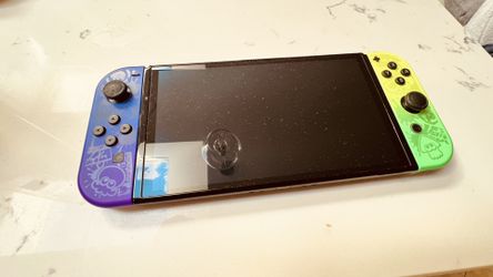 Nintendo Switch OLED W/Splatoon Joy-Cons