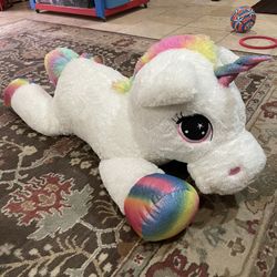 Large Stuffed Unicorn