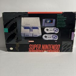 Super Nintendo Entertainment System - CIB - New In Box