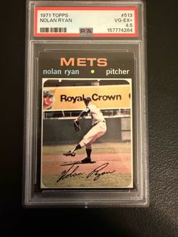 1971 Topps Nolan Ryan #513 PSA 4.5