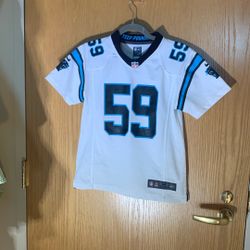Carolina Panthers Jersey - Size M (10 -12) Youth