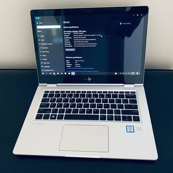 Pro Grade HP Elitebook X360 Touchscreen Laptop Intel Core i5 CPU