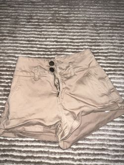 High Waisted Ashley Mason Shorts (beige Size 0)