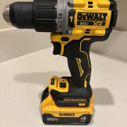 New Dewalt XR Drill and 4ah Battery