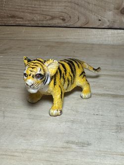 AAA BENGAL TIGER CUB 4'' FIGURE FIGURINE TOY ANIMAL LION CAT WILDLIFE BABY